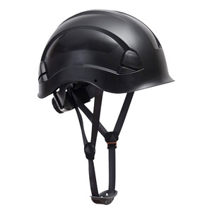 Black PS53 Endurance Working at Height Safety Helmet - With Chin Strap